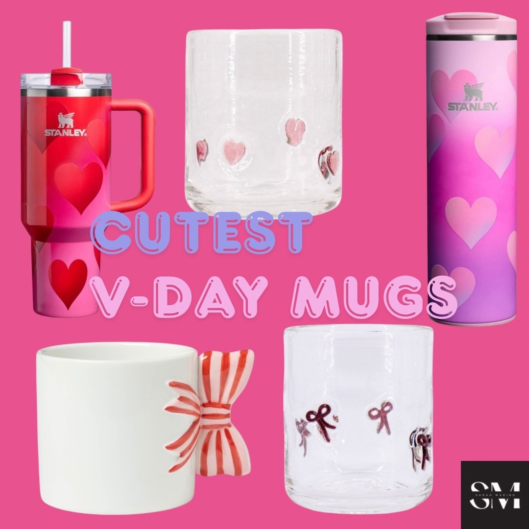 The cutest Valentines Day cups ❤️🩷🤍

#LTKHome #LTKFindsUnder50 #LTKfoodie