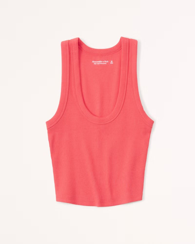 Essential Scoopneck Tank | Abercrombie & Fitch (US)