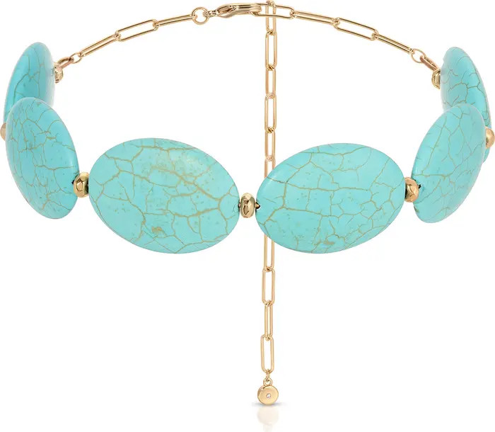 Ettika Turquoise Station Statement Necklace | Nordstrom | Nordstrom