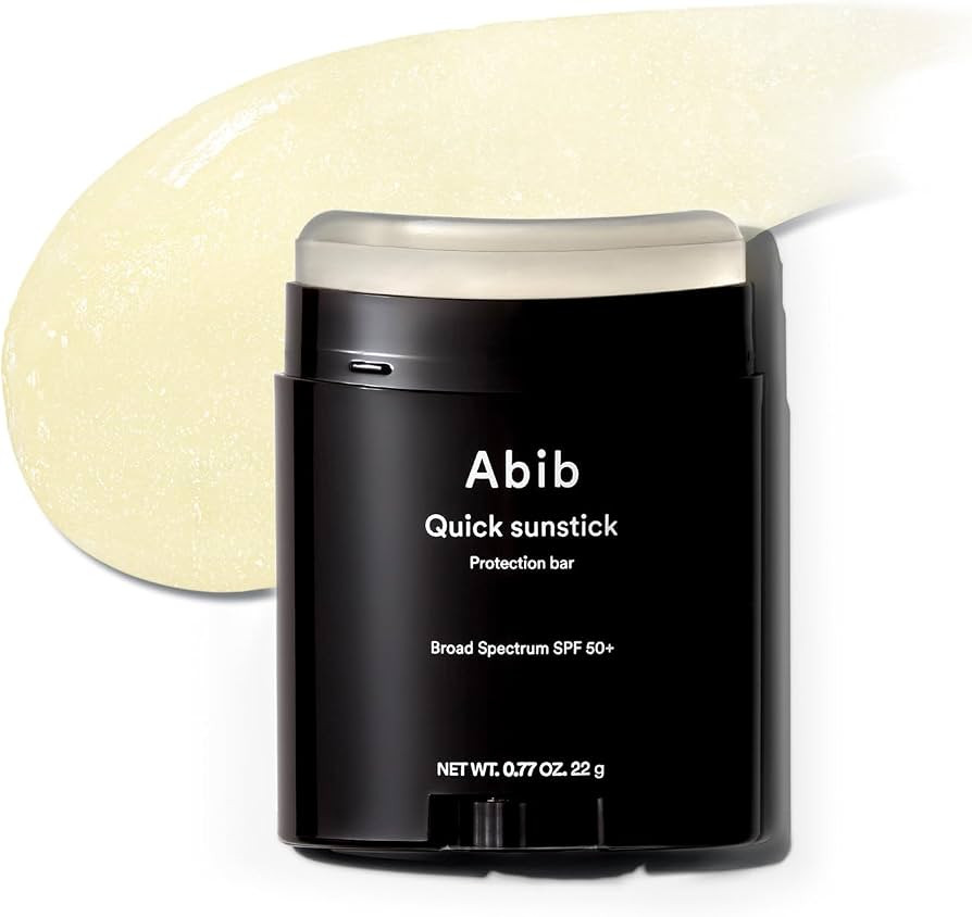 Abib Quick Sunstick Protection Bar SPF50+ Broad Spectrum, Glowy Sunscreen Stick for Dry & Sensiti... | Amazon (US)