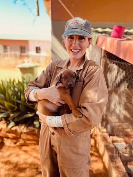 Jumpsuit is old Madewell, but will link some similar.

This dog is a ridgeback puppy and used in the safari camps here in Namibia. They are amazing dogs, very relaxed and lovey.

#LTKSeasonal #LTKtravel #LTKFind