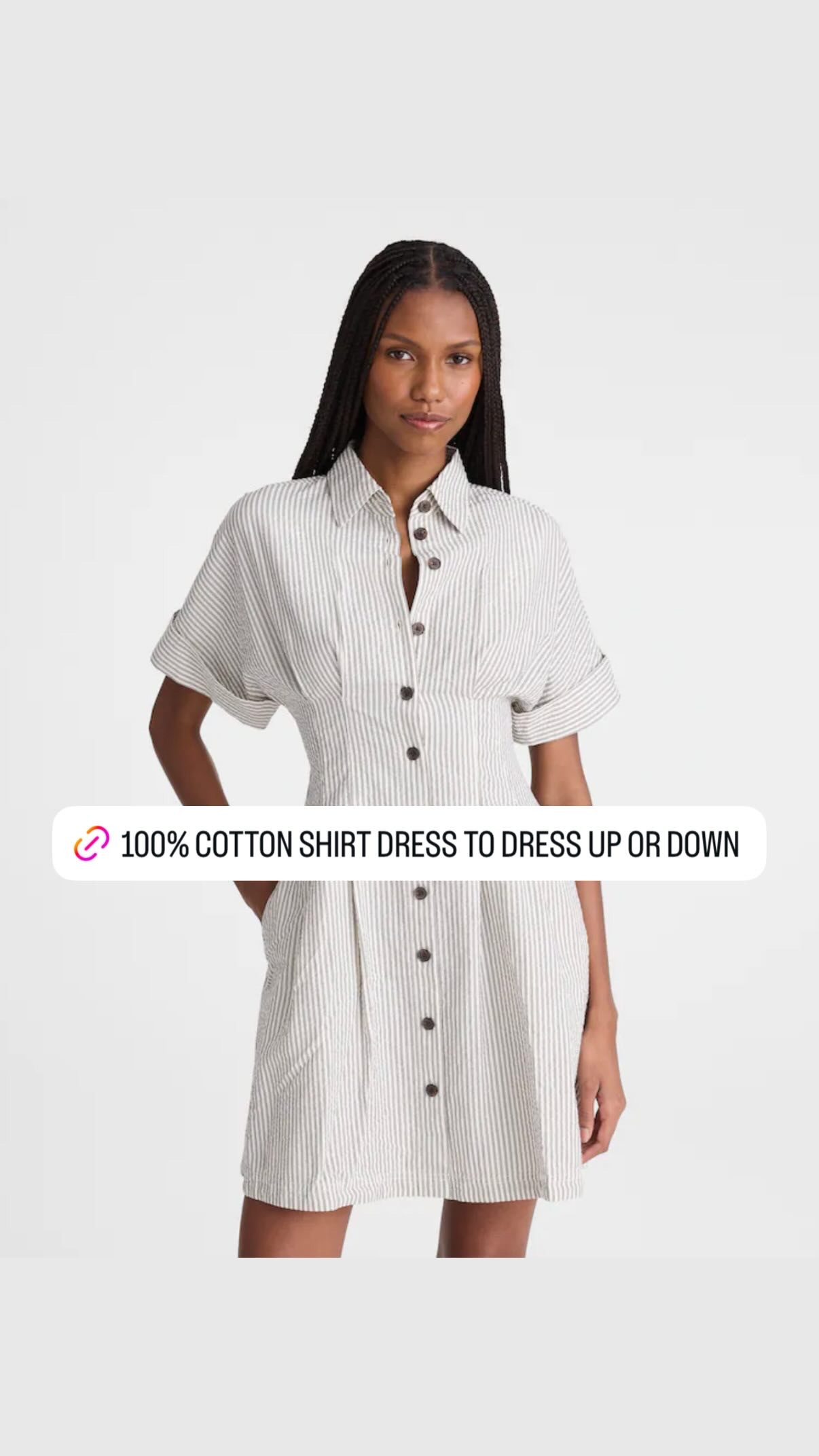 100% cotton dress for summer. Shop my roundup of favorites from the Madewell sale. Get 25% off with code: LONGWEEKEND. 

 #LTKootd #LTKSeasonal #LTKSaleAlert