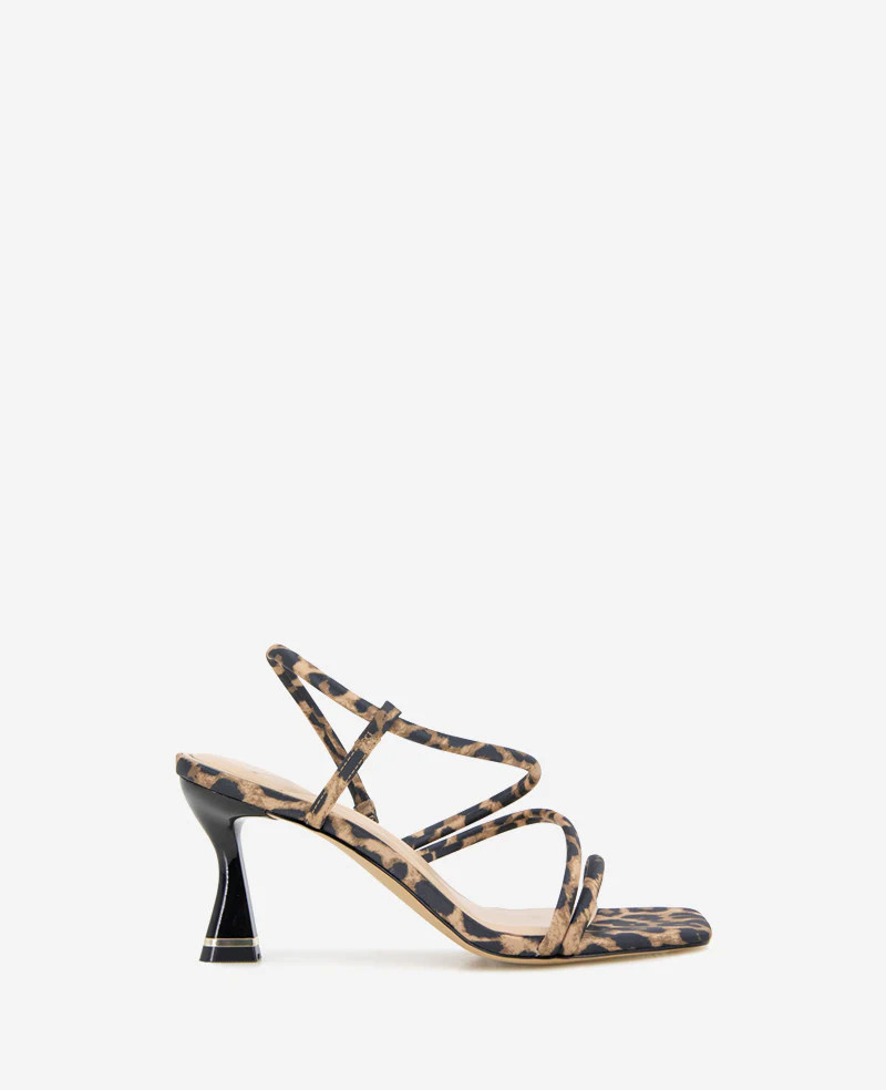 Kenneth Cole | Dreama Leopard Print Strappy Heel Sandal, Size: 8.5 | Kenneth Cole