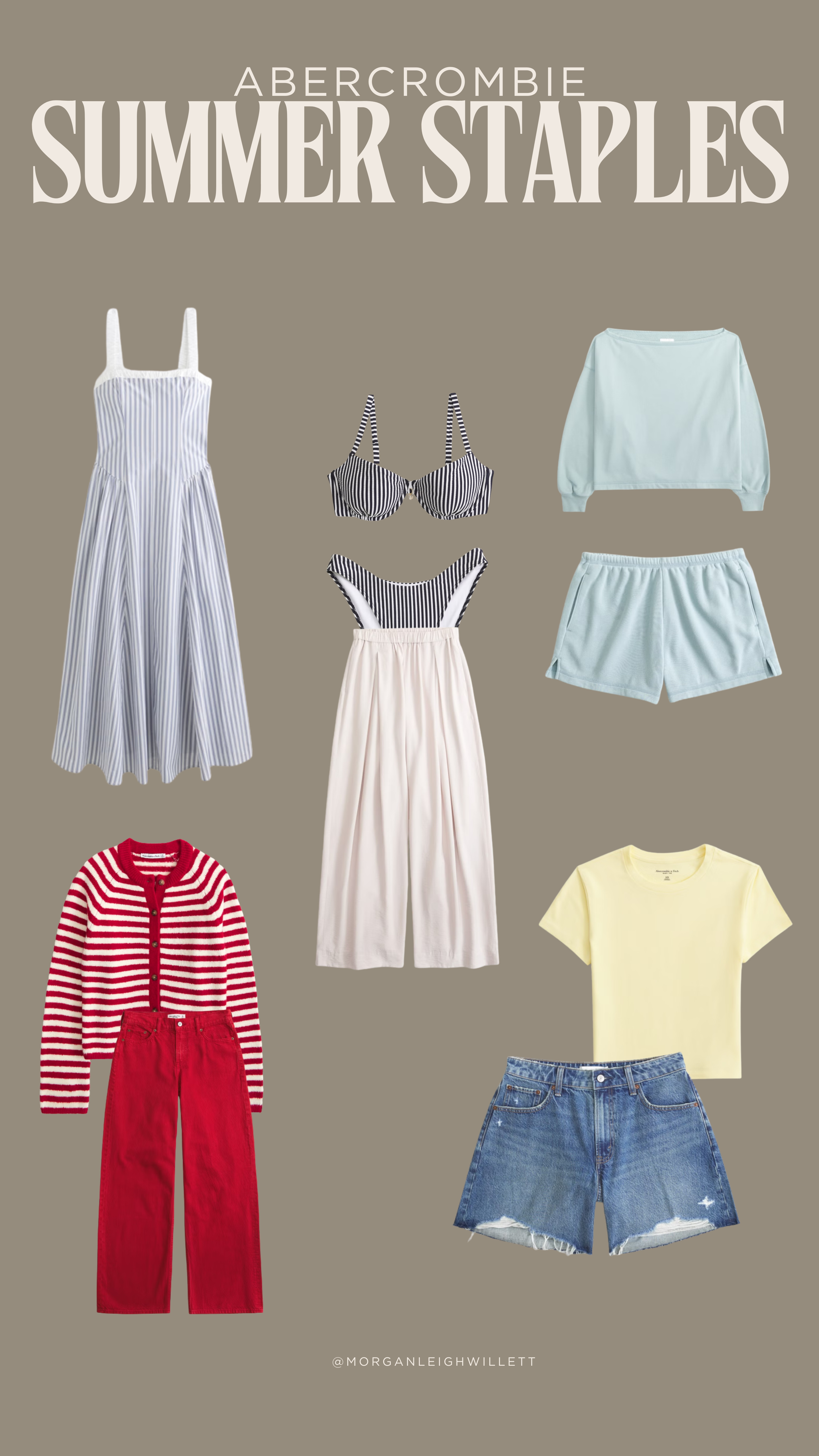 Abercrombie summer staples! ☀️

#LTKootd #LTKSeasonal #LTKSaleAlert