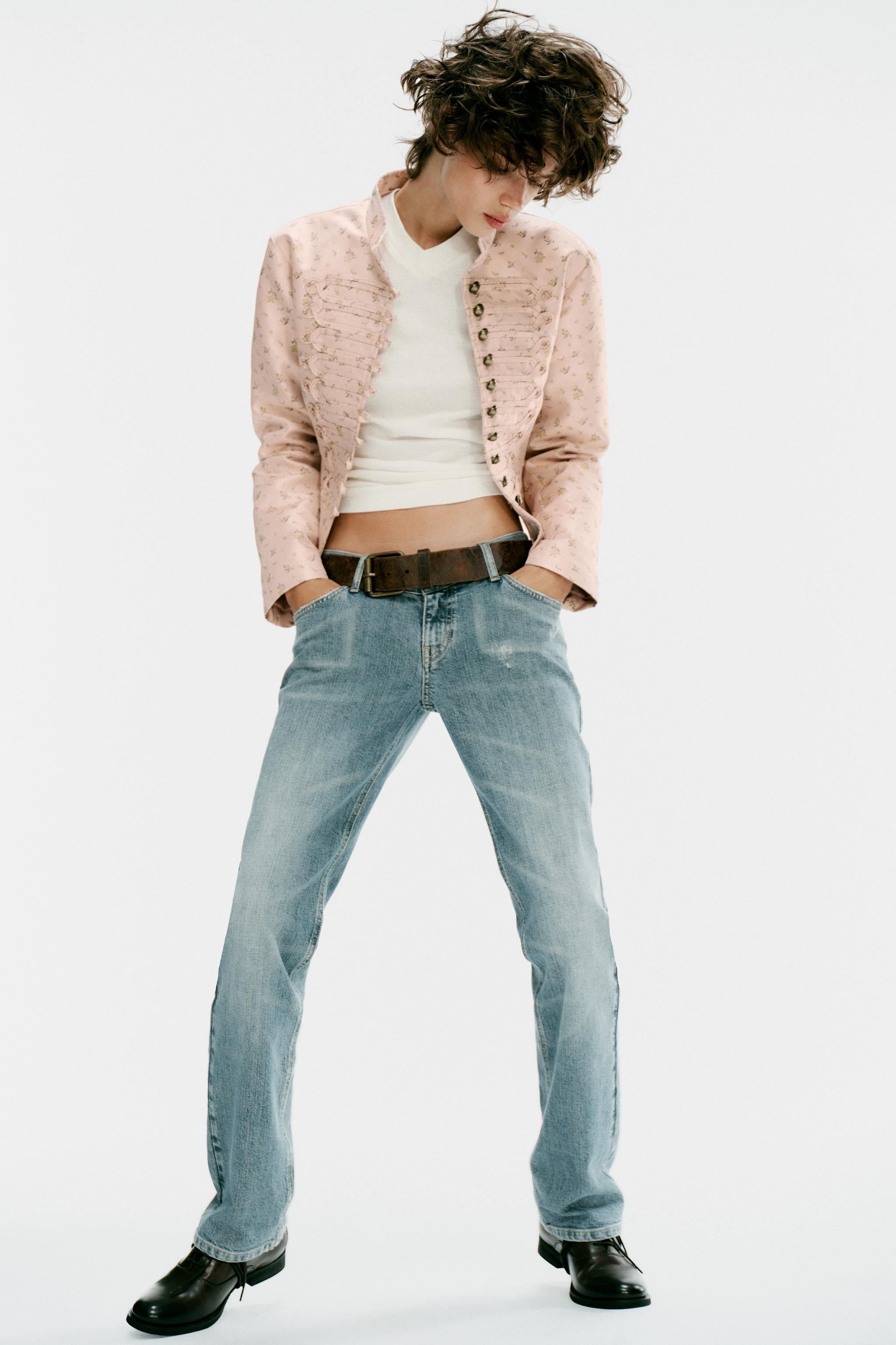 TRF LOW-RISE SLIM JEANS | Zara US