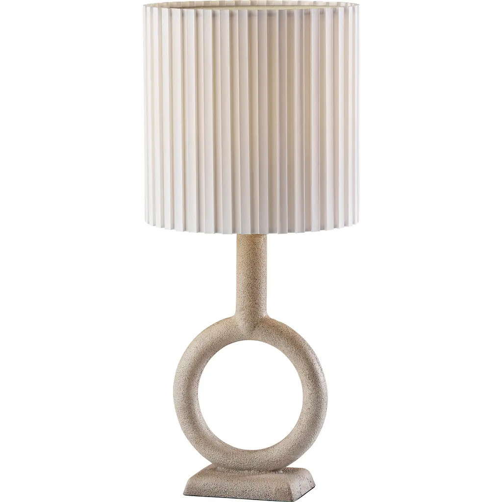 ADESSO LIGHTING Elizabeth Table Lamp in Painted Stone Texture at Nordstrom | Nordstrom