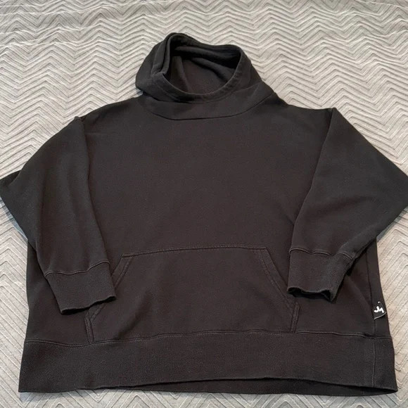 JoyLab Black Funnel Neck Hoodie | Poshmark