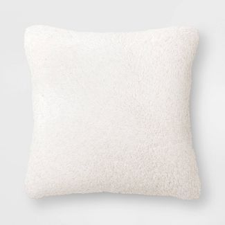 Sherpa Square Throw Pillow - Room Essentials™ | Target