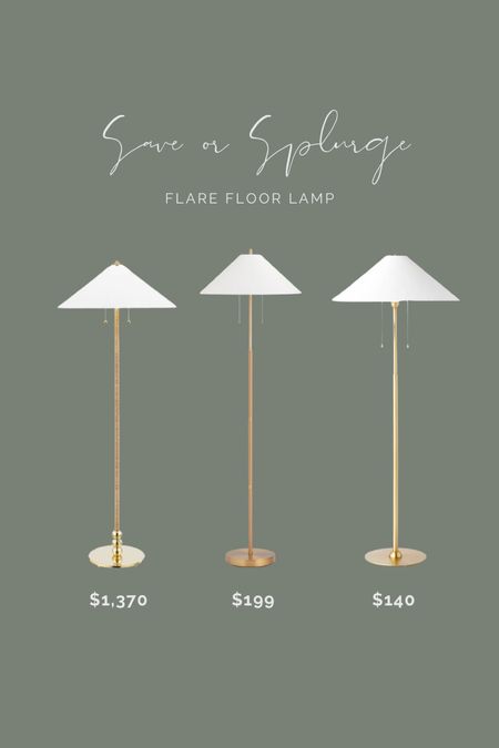Save or splurge floor lamp edition!
Love the look of this floor lamp, here’s three different options in different price points. All in stock and available!
Living room

#LTKhome #LTKFind #LTKstyletip
