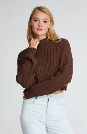 LA Hearts Sailing Mock Neck Sweater | PacSun