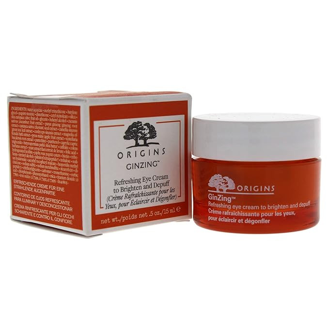 Origins Ginzing Refreshing Eye Cream To Brighten and Depuff for Unisex - 0.5 Oz Eye Cream, 0.5 Ou... | Amazon (US)