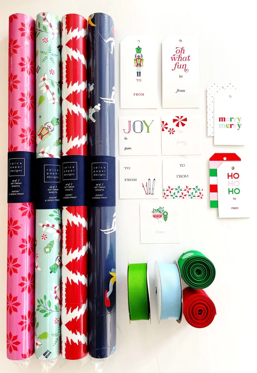 Ultimate Holiday Gift Wrap Bundle | Spice Paper Designs