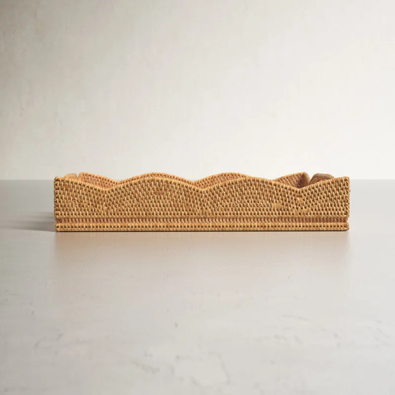 Birch Lane™ Landry Handmade Rattan Tray & Reviews | Wayfair | Wayfair North America