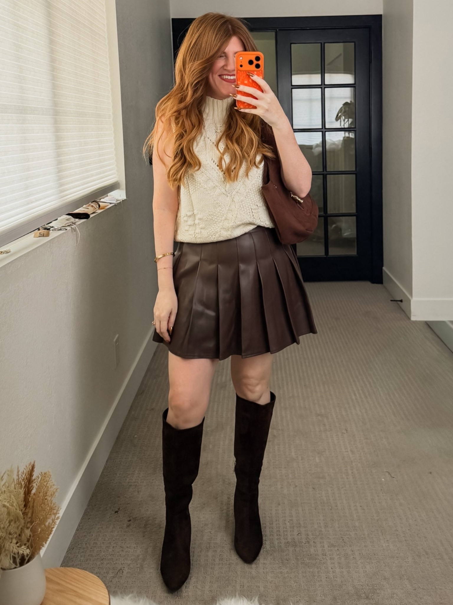 Fall outfit from Amazon. Size medium in skirt and small in top.

#LTKootd #LTKPetite #LTKSaleAlert