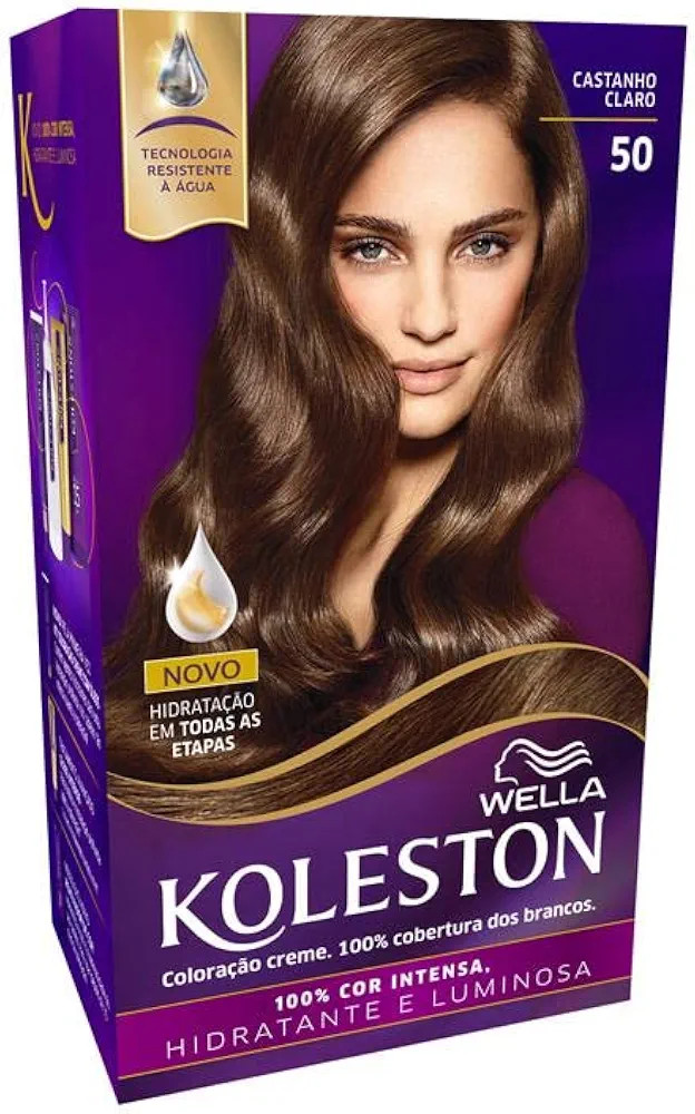 Tintura Koleston 50 Castanho Claro | Amazon (BR)