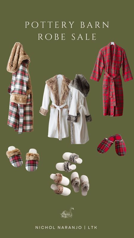 Need a last minute gift? These robes and slippers at Pottery Barn are sure to make anyone feel cozy this winter! ❄️ 

#LTKSeasonal #LTKHoliday #LTKGiftGuide