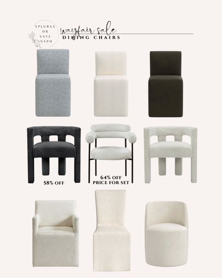 Dining chairs. Dining room chairs. Upholstered dining chairs. Modern dining chairs. Swivel dining chairs. Barrel dining chairs. Gray dining chair. White dining chair. Black dining chair. 

#LTKhome #LTKsalealert