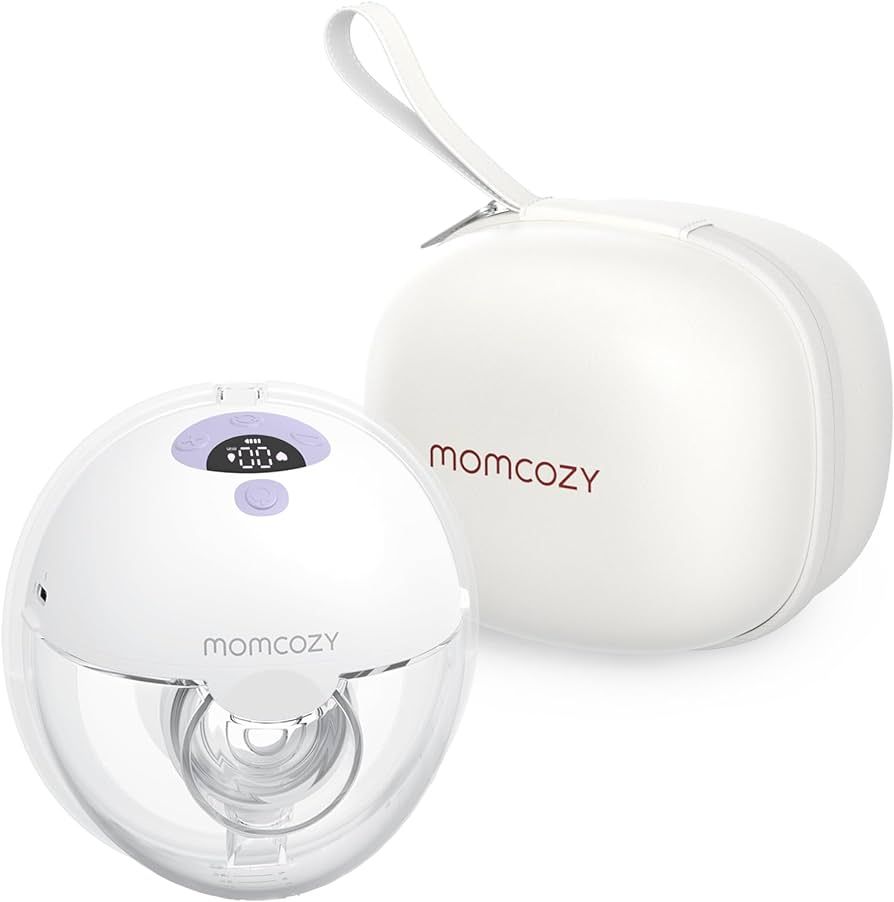 Momcozy M5 Hands Free Breast Pump, Wearable Breast Pump of Baby Mouth Double-Sealed Flange with 3... | Amazon (UK)