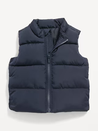Unisex Water-Resistant Frost Free Puffer Vest for Baby | Old Navy (US)