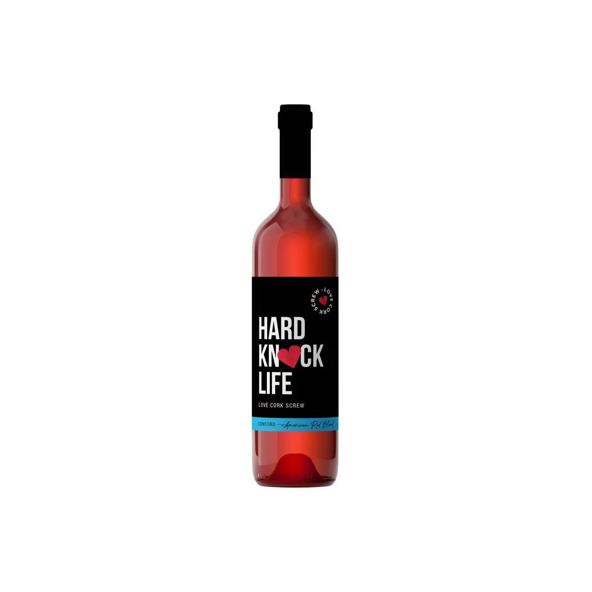 Love Cork Screw Hard Knock Life Red Blend - 750ml Bottle | Target