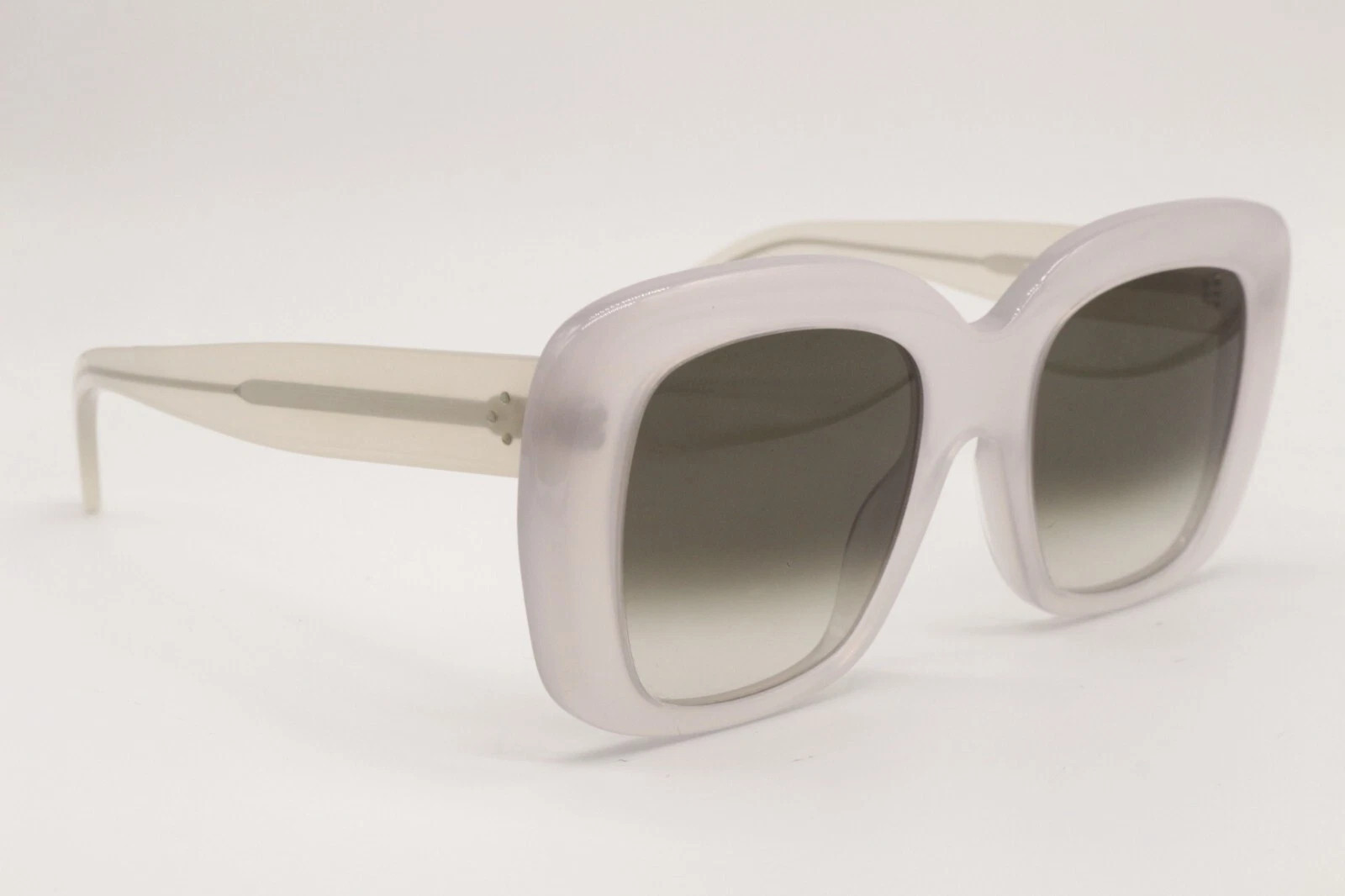 NEW CELINE CL 41433/S AYC Z3 IVORY SILVER GRADIENT AUTHENTIC SUNGLASSES 52-22 | eBay US