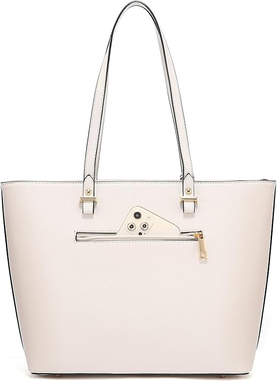 LOVEVOOK Purse for Women Fashion Tote Bag Shoulder Handbags Top Handle Satchel Bags with External... | Amazon (US)