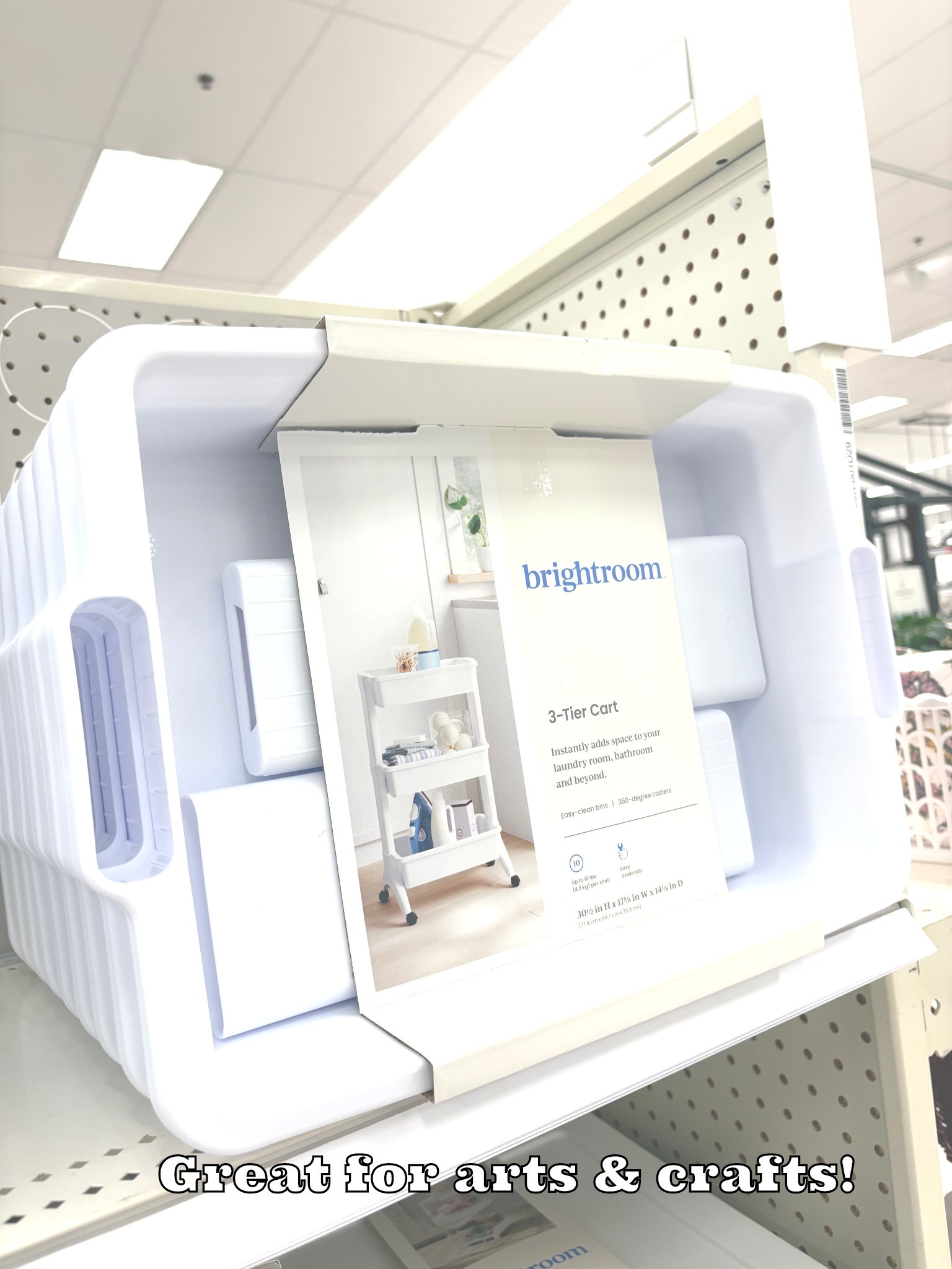 Brightroom 3 Tier Utility Cart Storage Ideas for Arts & Crafts #brightroom #targethome #storageideas #utiltycart

#LTKHome #LTKmomlife #LTKKids