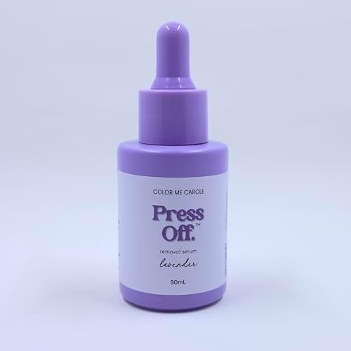 Press Off Nail Removal Serum – 30ml / 1oz Dropper Bottle | Gentle Press On Nail Glue Remover | ... | Amazon (US)
