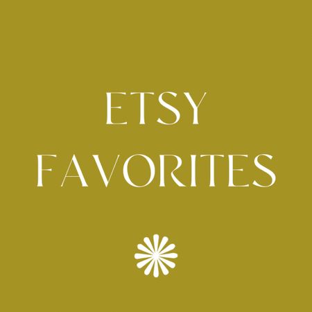 QUICK PICKS: Etsy favorites 