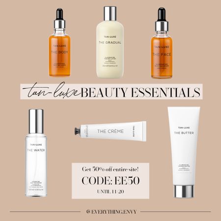 Tan-Luxe Beauty Essentials 🤩

Get 50% off their entire site with code EE50 through 11/20!

#LTKGiftGuide #LTKbeauty #LTKHoliday