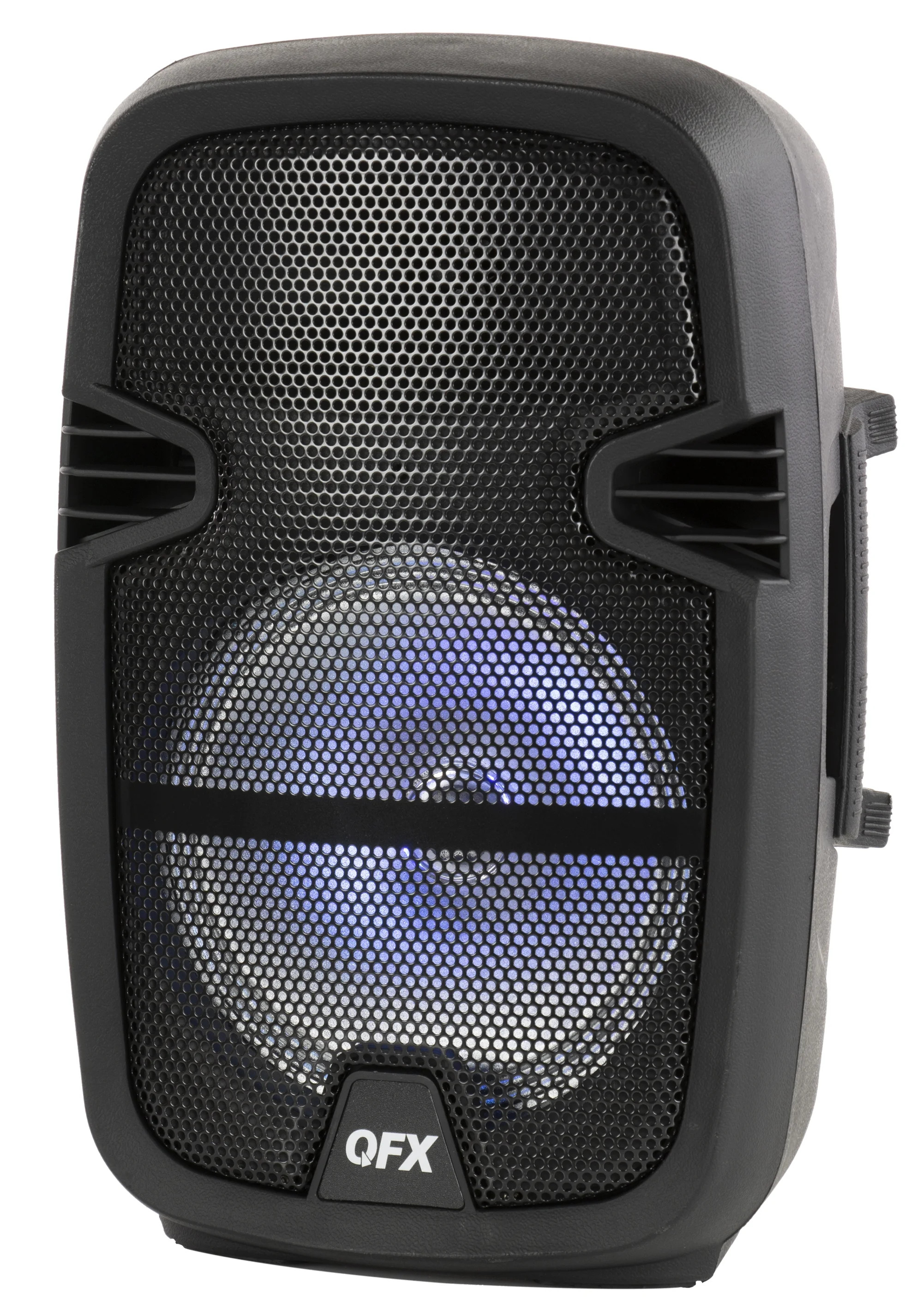 QFX PBX-8074 8-in Portable Party Bluetooth Loudspeaker with Microphone & Remote - Walmart.com | Walmart (US)