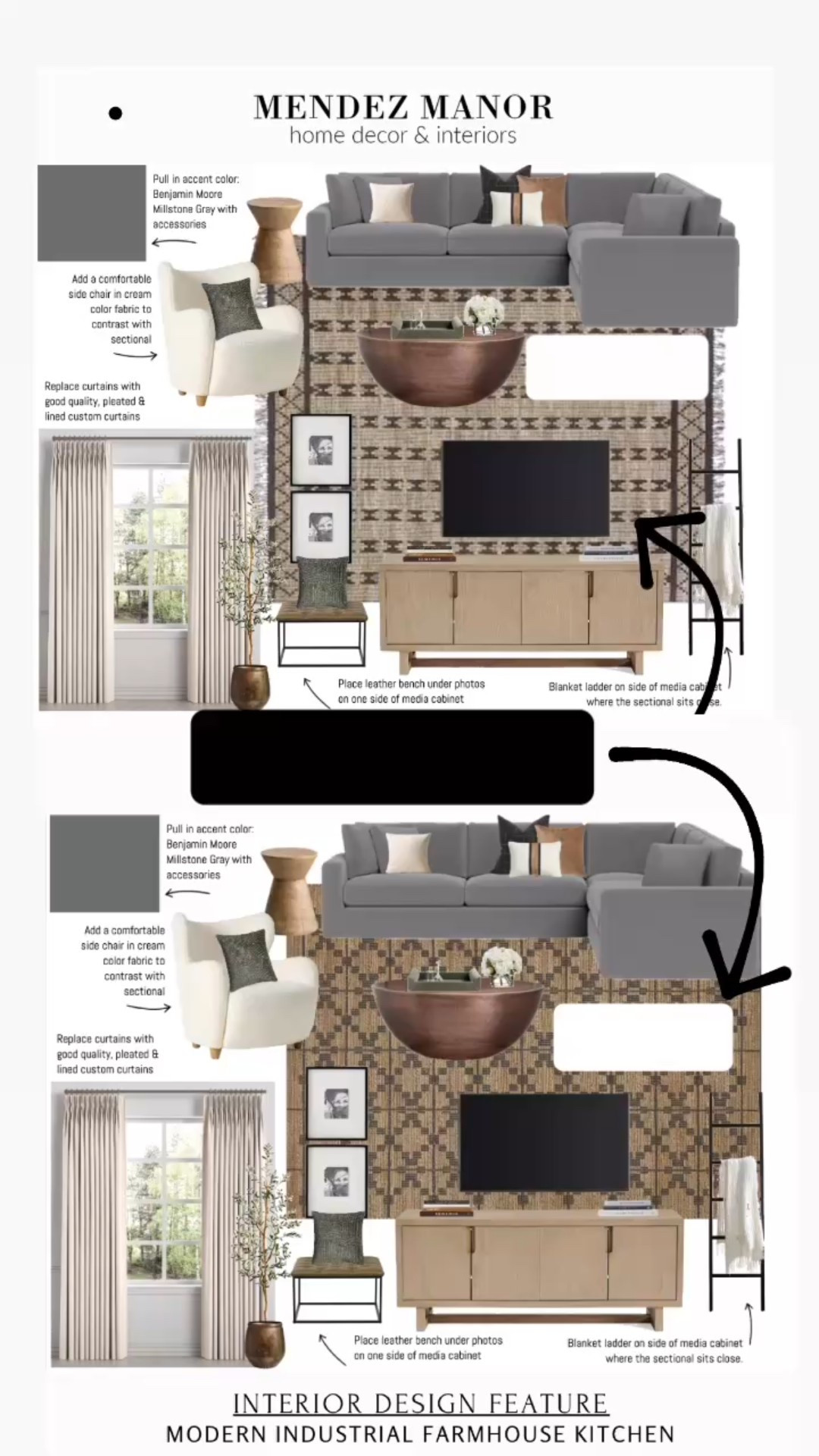 Showing my clients 2 jute area rug options for their living room. One is a splurge and one is a save option. Both are beautiful! 

#neutralhome #modernfarmhouse #industrial

#LTKFamily #LTKHome #LTKSaleAlert