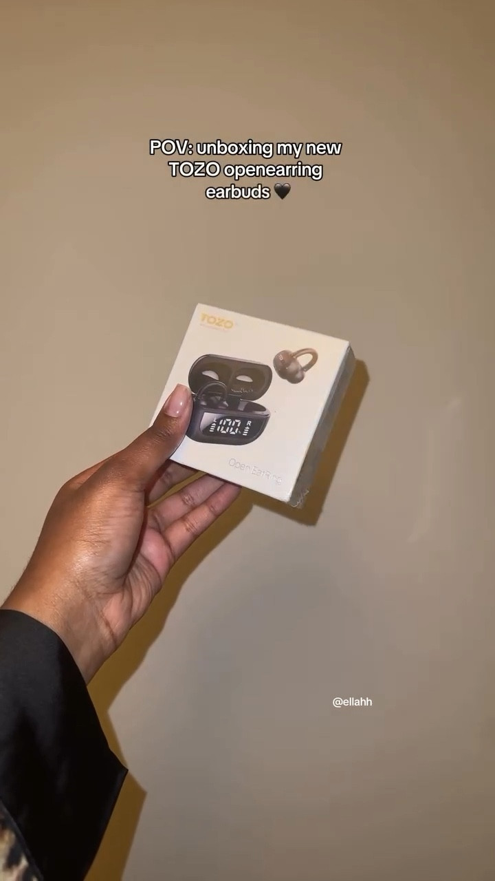 new earbuds, who dis? 🎧✨ unboxing the @tozo_official nc9 earbuds because noise canceling is a love language. just tested them, and so far, they’re 🔥! quality wireless earbuds on a budget? sign me up! 🙌 

shop now from my @amazonca & @amazon (USA) store – and LTK shop 🛍️ 
.
.
.
#TOZO #TOZOOpenEarring #TOZOEarbuds #torontoblogger #unboxingvideo #unboxing #tozonc9 #treatyourears #unboxing #tozonc9 #wirelessearbuds #toronttoblogger #torontocontentcreator #blackcontentcreators

#LTKtravel #LTKgiftguide #LTKcanada