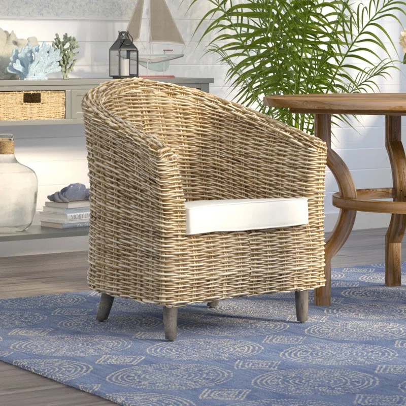 Iraan Upholstered Barrel Chair | Wayfair North America
