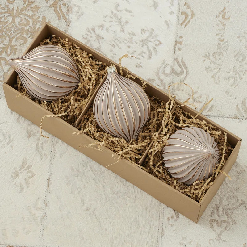 Glass Christmas Finial Ornament | Wayfair North America