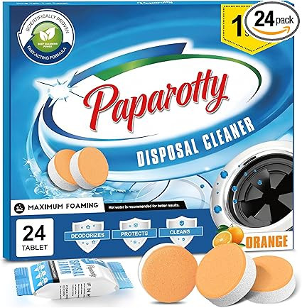 Garbage Disposal Cleaner Tablets, Deep Clean & Deodorizer Pods for Kitchen Sink Disposal, Help Re... | Amazon (US)