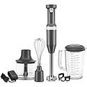KitchenAid Cordless Hand Blender w/ Chopper & Whisk, Charcoal Grey | HSN