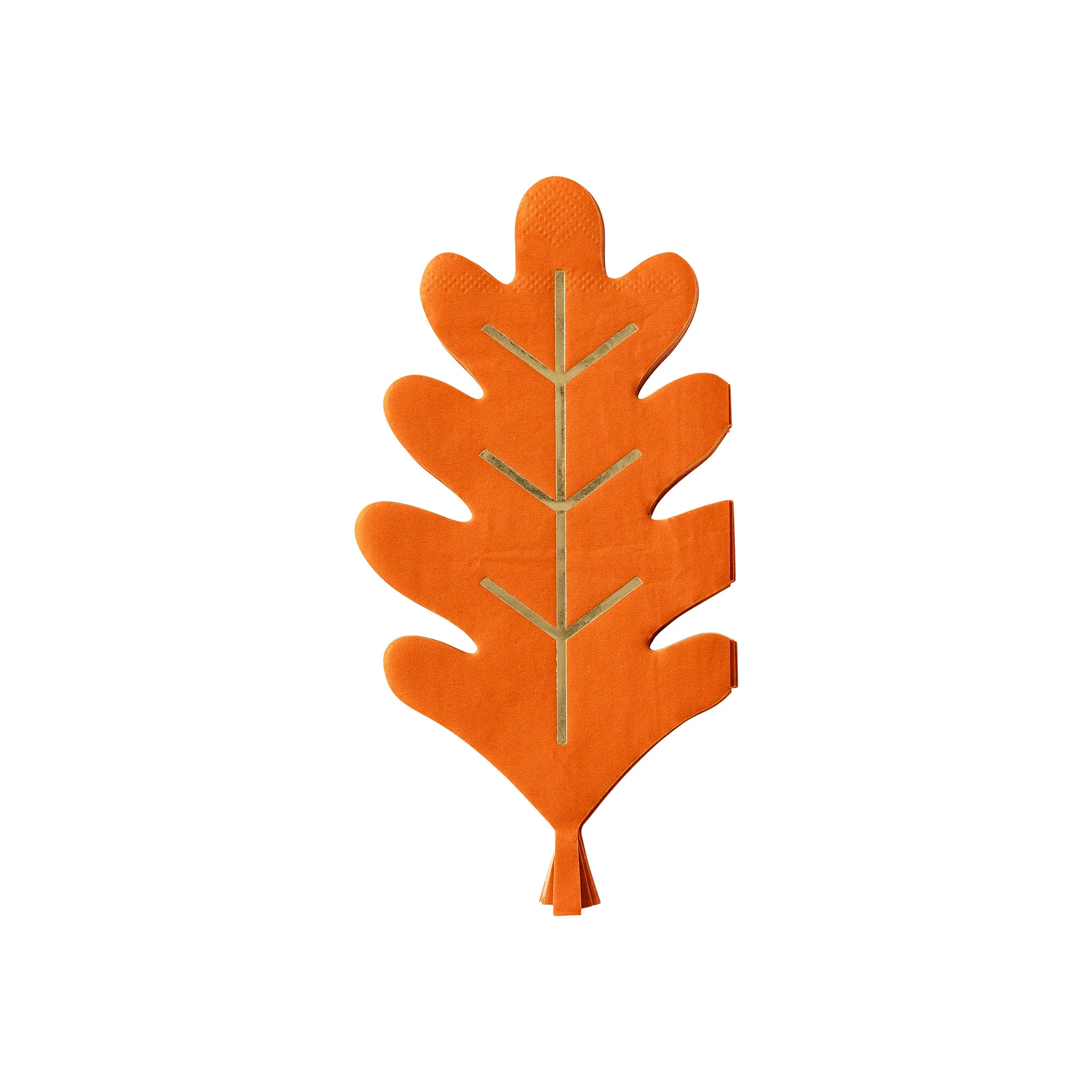 Oak Leaf Paper Dinner Napkin | My Mind's Eye