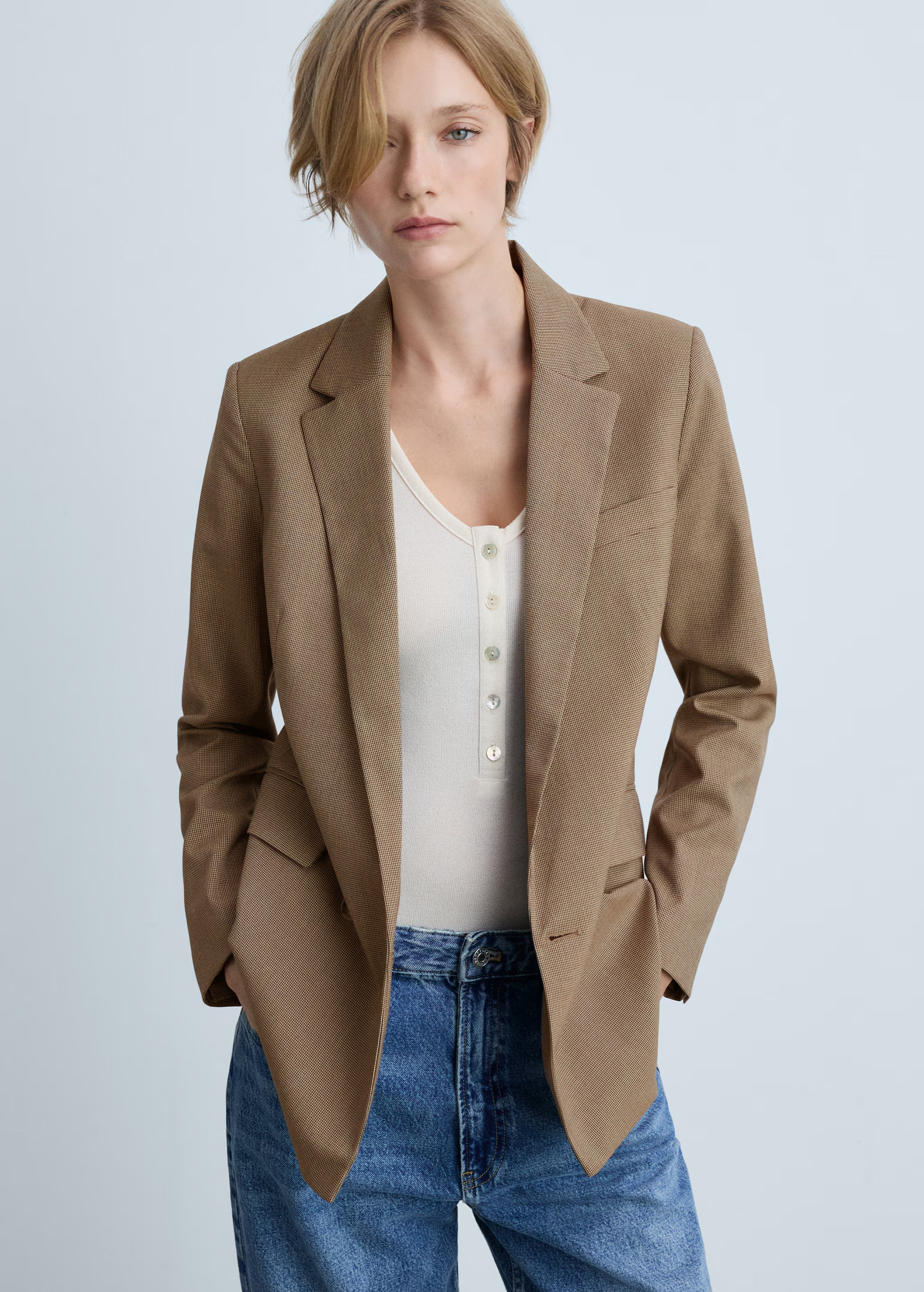 Front button closure | Mango (US/MX/AU)