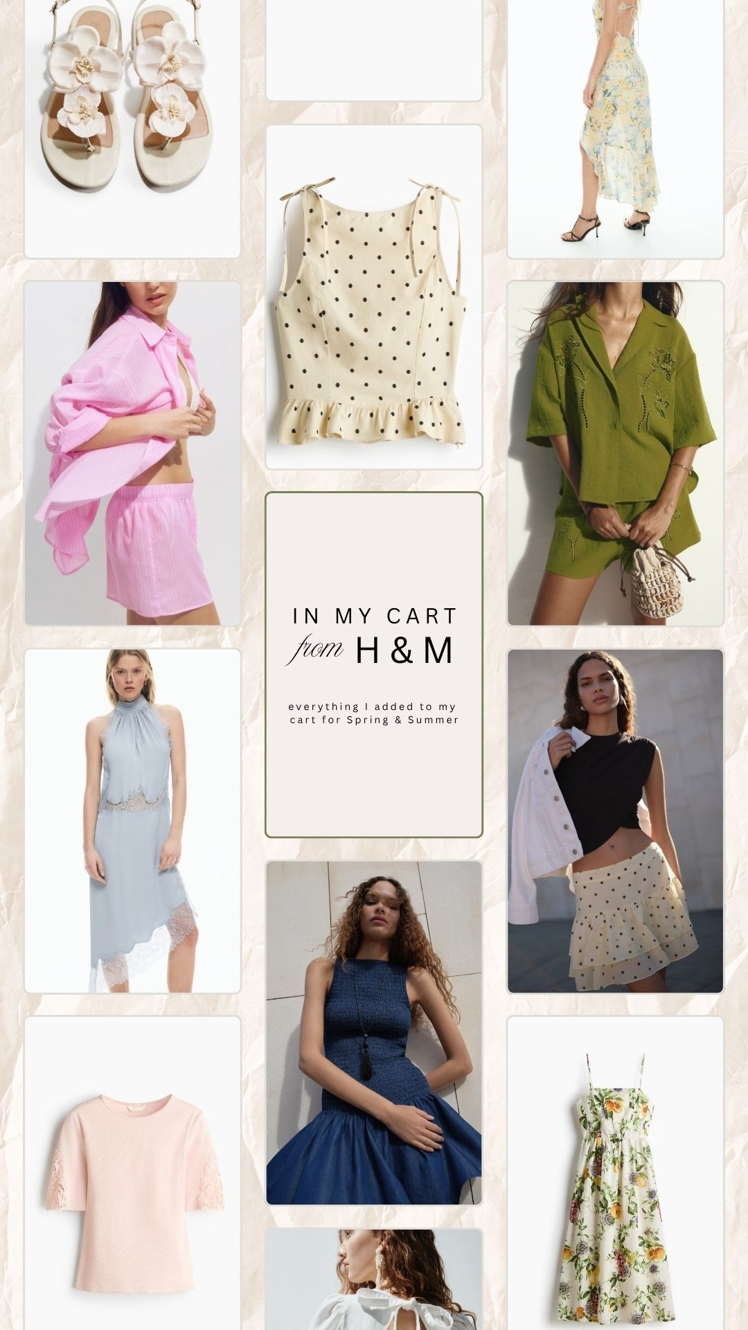 Spring dresses from HM 

#LTKootd #LTKSeasonal #LTKspring