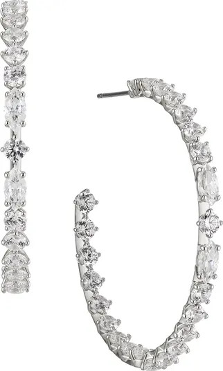 Prima Large Hoop Earrings | Nordstrom