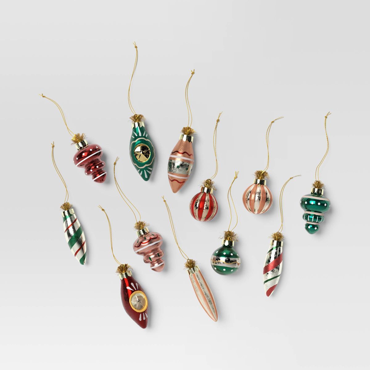 Set of 12 Mini Christmas Ornaments - Threshold™ | Target