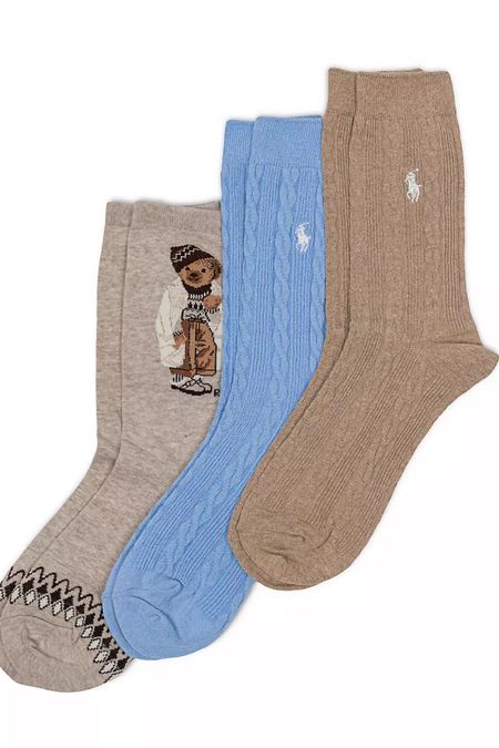 Polo Ralph Lauren bear socks 


#LTKSeasonal #LTKfindsunder50 #LTKHoliday