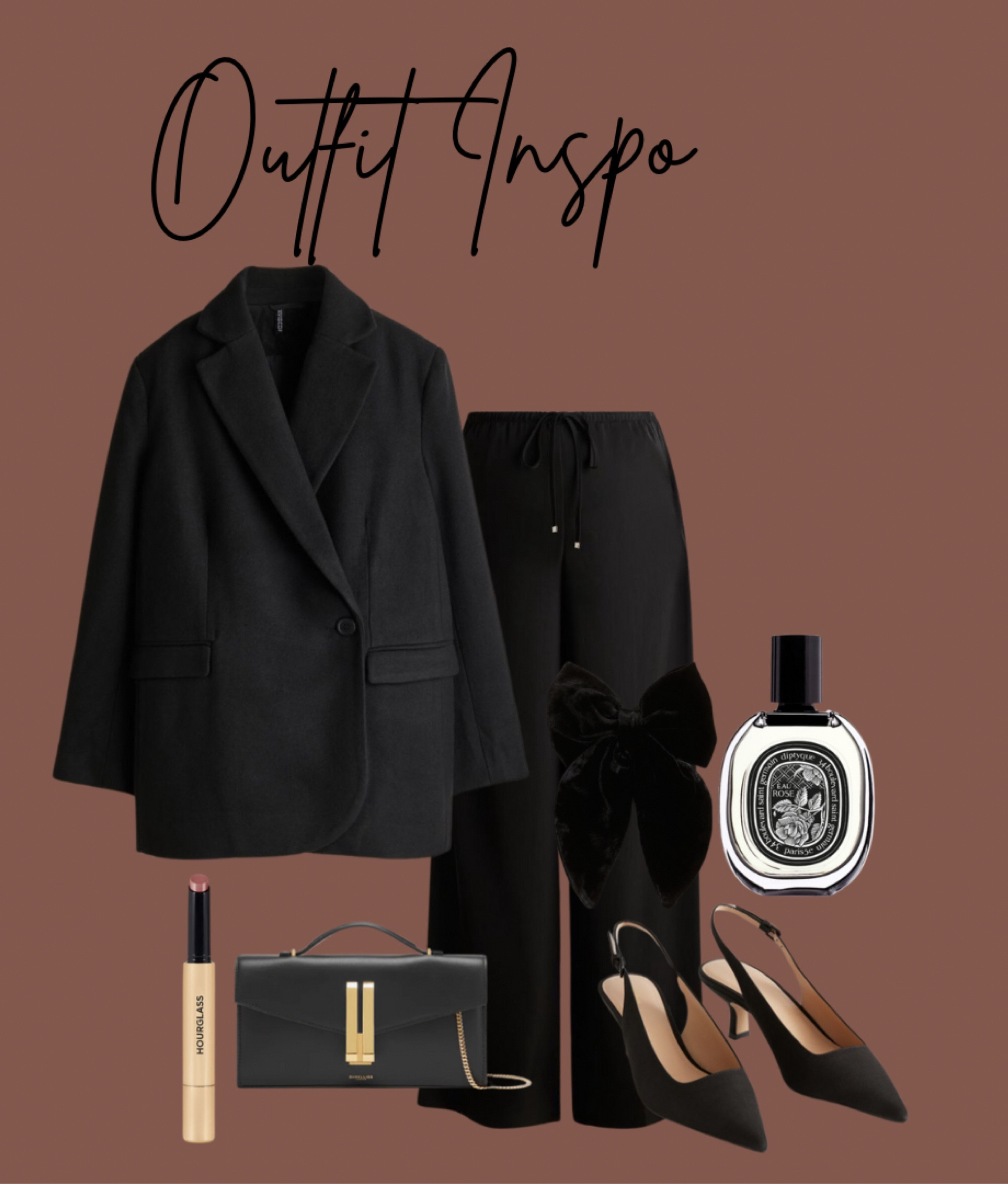 This chic party outfit is effortlessly elegant. The wool blazer pairs perfectly with silky wide-leg trousers, balancing structure and flow. Finishing with the lush scent of Diptyque Eau de Rose adds just the right touch of sophistication.

#LTKsale #LTKpartywear #LTKstyletip