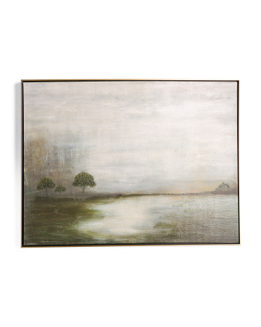 40x30 The Fog Framed Wall Art | TJ Maxx