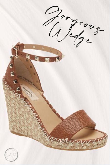 Also in love with these. I really like the color and the gold studs. Def worth it. You will have these forever. 

Spring sandals, shoes, wedge, wedding

#LTKworkwear #LTKstyletip #LTKshoecrush