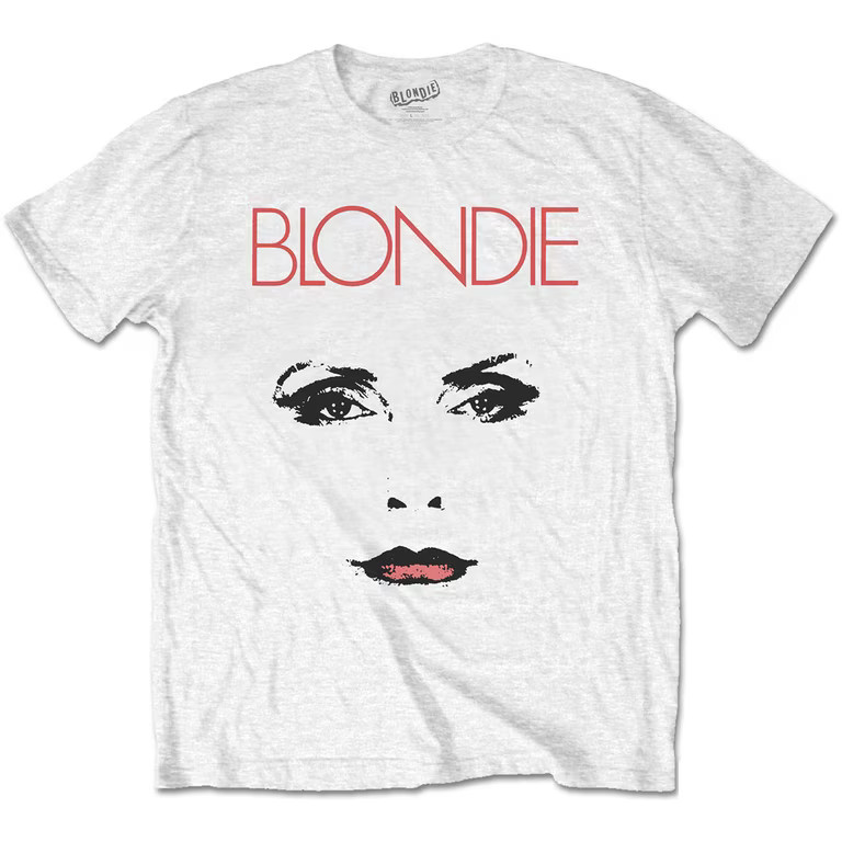 Men's Blondie Staredown Slim Fit T-shirt Small White | Walmart (US)