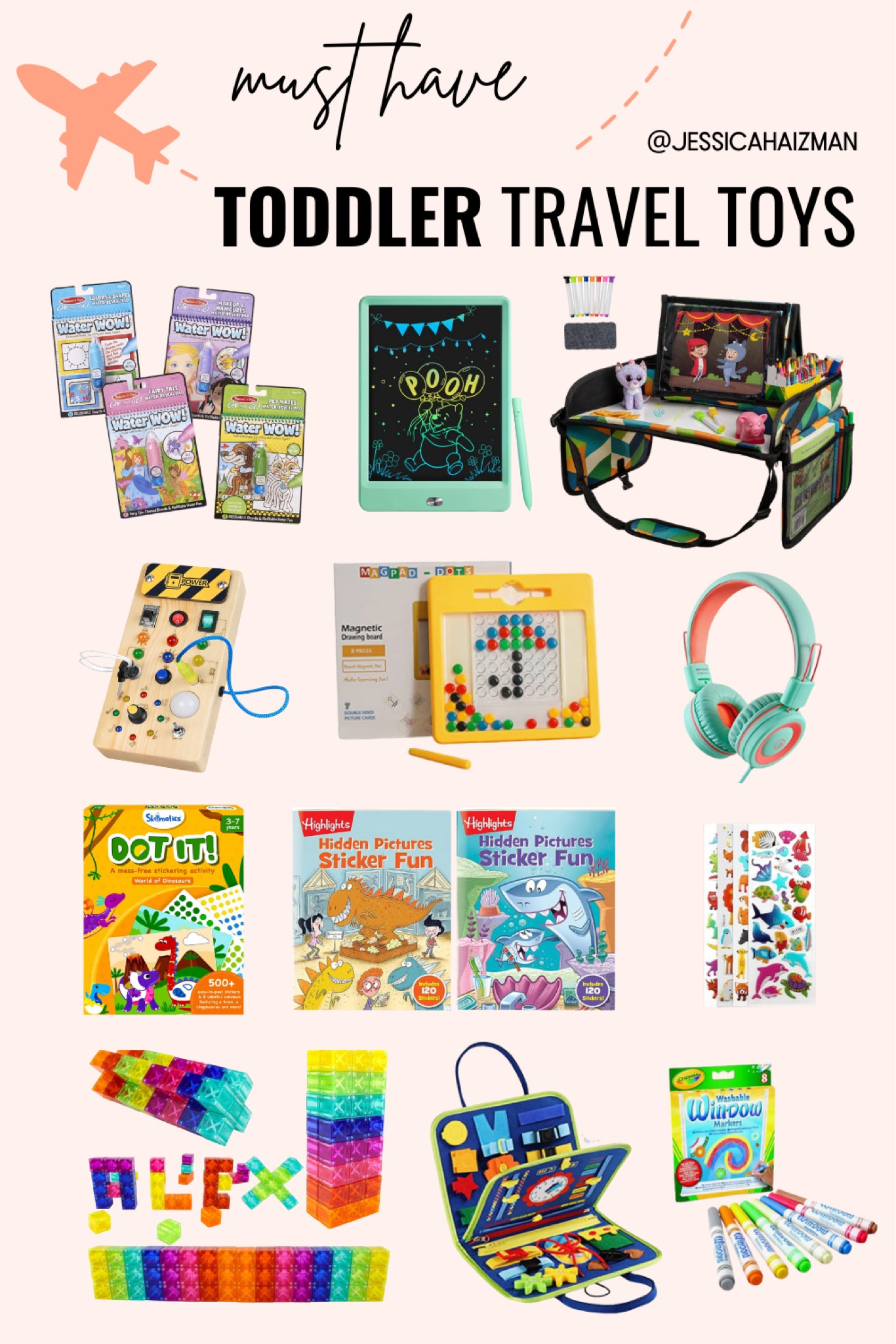 Must have toys when traveling with a toddler!suitcase

#LTKkids #LTKtravel #LTKbaby