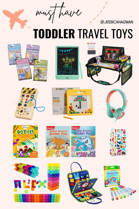 Must have toys when traveling with a toddler!suitcase

#LTKkids #LTKtravel #LTKbaby