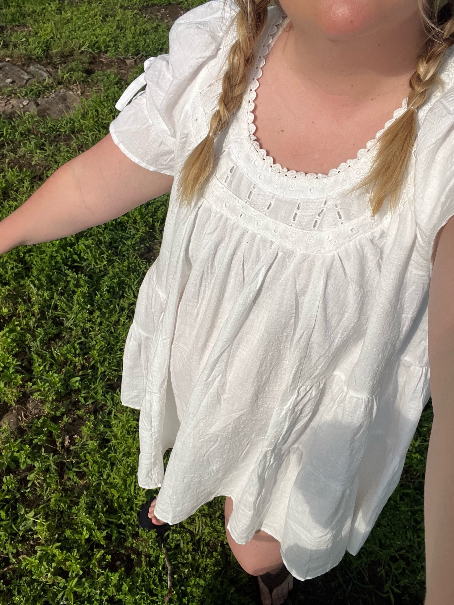 The cutest little summer dress from Amazon! Comes in multiple colors! Summer dresses, summer outfits, country concert outfits, date night outfits, white dress

#LTKootd #LTKSeasonal #LTKSaleAlert